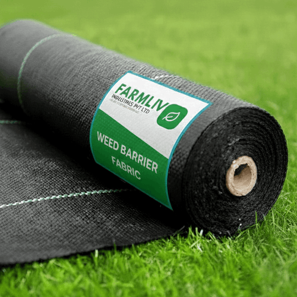 Heavy Duty Weed Mat 3 meter width ( 9.8 Feet) - 110 GSM | UV Stabilized Ground Cover for Garden & Farming