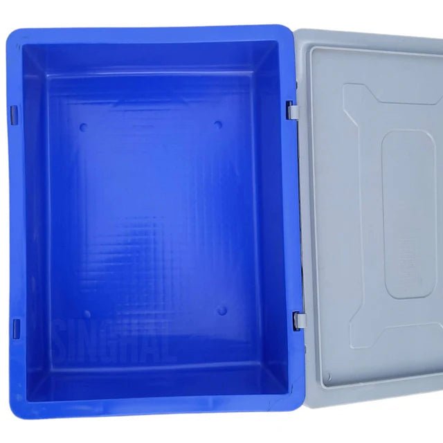 Bhoomi Bharat Industrial - Grade Multipurpose Plastic Storage Crate - 400× 300× 220mm (Durable, Stackable) - BhoomiBharat