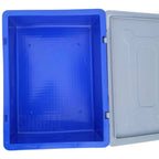 Bhoomi Bharat Industrial - Grade Multipurpose Plastic Storage Crate - 400× 300× 220mm (Durable, Stackable) - BhoomiBharat