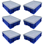 Bhoomi Bharat Industrial - Grade Multipurpose Plastic Storage Crate - 600× 400× 175mm (Durable, Stackable) (Copy) - BhoomiBharat