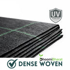 Heavy Duty Weed Control Mats – UV Stabilized Ground Cover for Farming & Gardening - BhoomiBharat