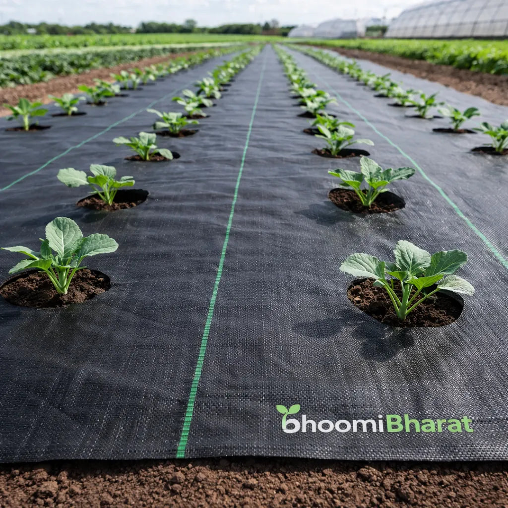 Heavy Duty Weed Control Mats – UV Stabilized Ground Cover for Farming & Gardening