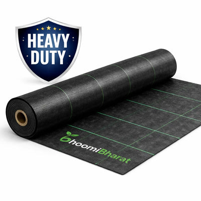 Heavy Duty Weed Mat 3 meter width ( 9.8 Feet) - 120 GSM | UV Stabilized Ground Cover for Garden & Farming