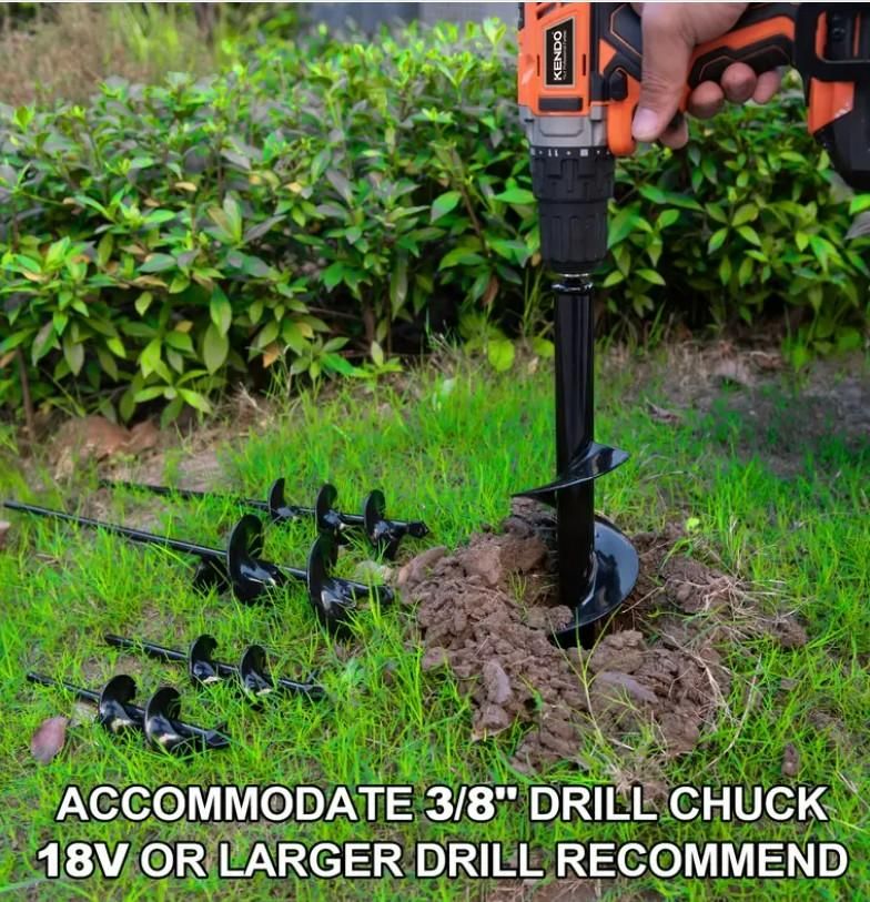 Spiral Hole Non Slip Earth Drill - BhoomiBharat